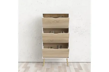 Hostafranc Skoskap 70 cm - Hvit - Oppbevaring - Skap - Oppbevaringsskap