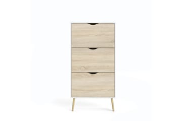 Hostafranc Skoskap 70 cm - Hvit - Oppbevaring - Skap - Oppbevaringsskap