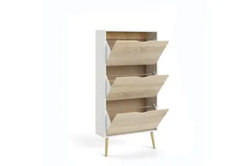 Hostafranc Skoskap 70 cm - Hvit - Oppbevaring - Skap - Oppbevaringsskap