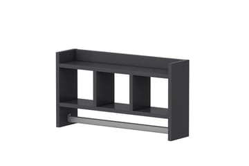 Hyller Homitis Harlee hylle 63,6x14,6 cm Antrasitt - Oppbevaring - Skap - Oppbevaringsskap