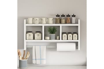 Hyller Homitis Harlee hylle 63,6x14,6 cm Hvit - Oppbevaring - Skap - Oppbevaringsskap