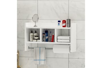 Hyller Homitis Harlee hylle 63,6x14,6 cm Hvit - Oppbevaring - Skap - Oppbevaringsskap