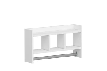 Hyller Homitis Harlee hylle 63,6x14,6 cm Hvit - Oppbevaring - Skap - Oppbevaringsskap