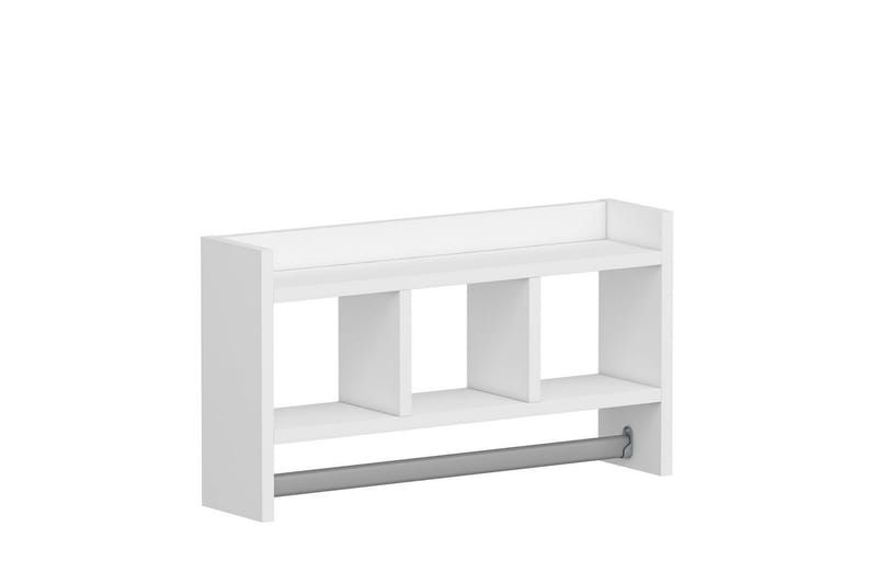 Hyller Homitis Harlee hylle 63,6x14,6 cm Hvit - Oppbevaring - Skap - Oppbevaringsskap
