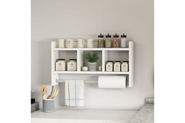 Hyller Homitis Harlee hylle 63,6x14,6 cm Hvit - Oppbevaring - Skap - Oppbevaringsskap