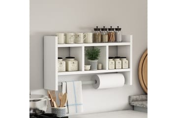 Hyller Homitis Harlee hylle 63,6x14,6 cm Hvit - Oppbevaring - Skap - Oppbevaringsskap