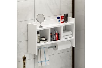 Hyller Homitis Harlee hylle 63,6x14,6 cm Hvit - Oppbevaring - Skap - Oppbevaringsskap