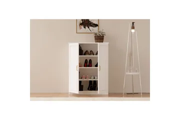 Ilena Skoskap 70 cm - Matt Hvit - Oppbevaring - Skap - Oppbevaringsskap