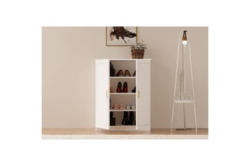 Ilena Skoskap 70 cm - Matt Hvit - Oppbevaring - Skap - Oppbevaringsskap