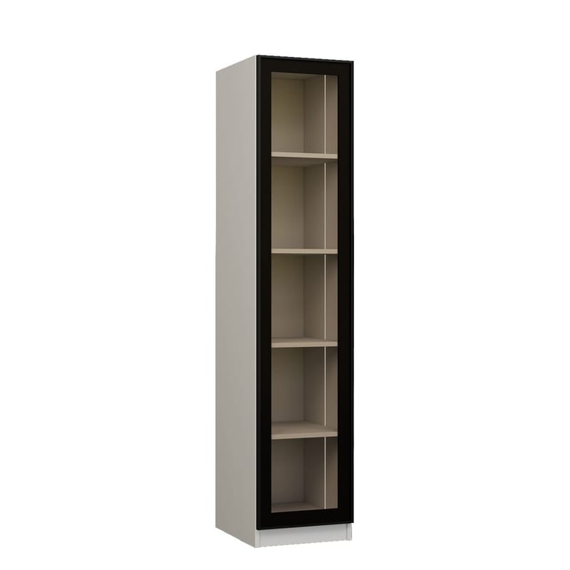 Kaffestasjon Hanah Home Nero 1600-222 (40 x 190 x 42 cm) Hvit - Hvit - Oppbevaring - Skap - Vitrineskap