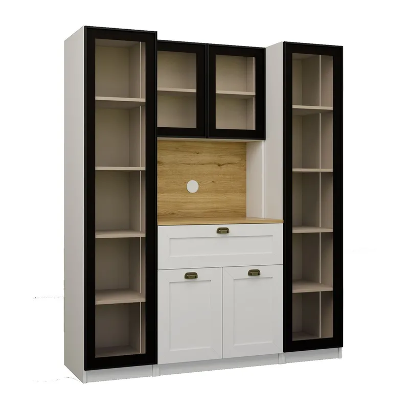 Kaffestasjon Hanah Home Nero Duo 1600-223 (160 x 190 x 44 cm) Hvit, Hvit