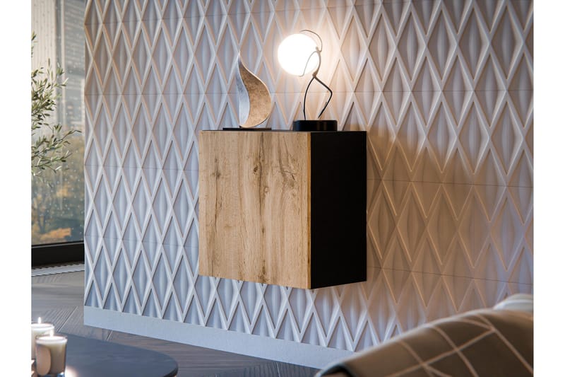 Kangana Highboard - Brun/Beige - Oppbevaring - Skap - Oppbevaringsskap