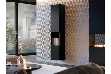 Kangana Highboard - Svart - Oppbevaring - Skap - Oppbevaringsskap