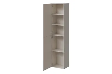 Kangana Vitrineskap 40x180 cm - Beige - Oppbevaring - Skap - Vitrineskap
