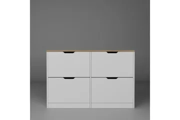 Kiichi Skoskap 120,5 cm - Valnøtt - Oppbevaring - Skap - Oppbevaringsskap