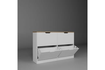 Kiichi Skoskap 120,5 cm - Valnøtt - Oppbevaring - Skap - Oppbevaringsskap