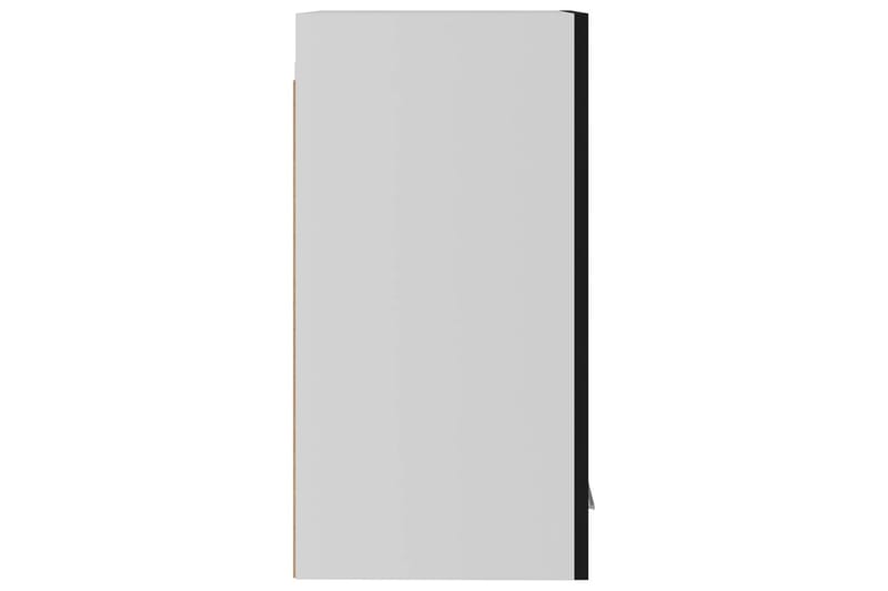 Kjøkkenskap svart 29,5x31x60 cm sponplate - Svart - Oppbevaringsskap