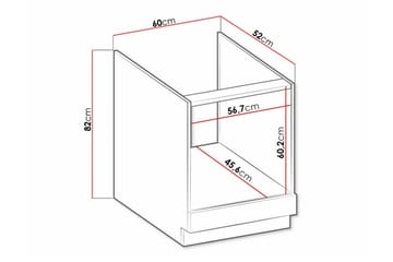 Kjøkkenskap Templemore 60 cm - Oppbevaring - Skap - Oppbevaringsskap