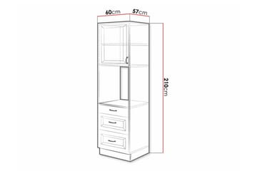 Kjøkkenskap Templemore 60 cm - Oppbevaring - Skap - Oppbevaringsskap