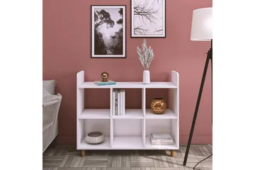 Konsoll Sakarya 2 Hvit - Hvit - Oppbevaring - Skap - Oppbevaringsskap