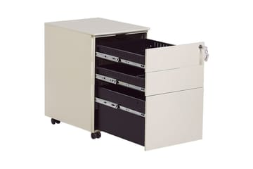Kontorsskap Cami Beige - Beige - Oppbevaring - Skap - Oppbevaringsskap