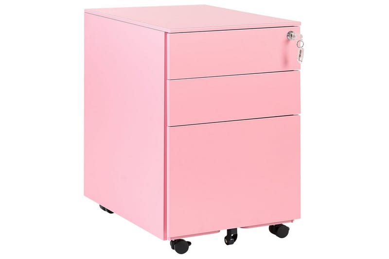 Kontorsskap Cami Rosa, Rosa