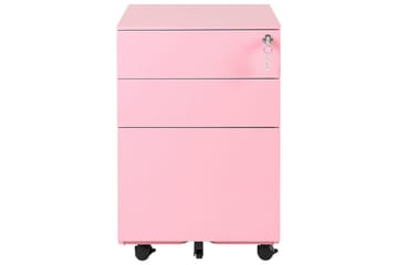 Kontorsskap Cami Rosa - Rosa - Oppbevaring - Skap - Oppbevaringsskap
