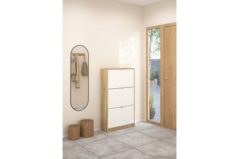 Loranor Skoskap 70,3 cm - Natur - Oppbevaring - Skap - Oppbevaringsskap