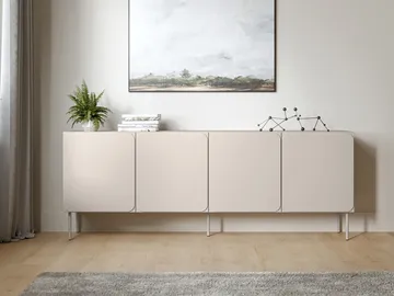 Marros Skjenk 200 cm - Beige - Oppbevaring - Oppbevaringsmøbler - Sideboard & skjenk