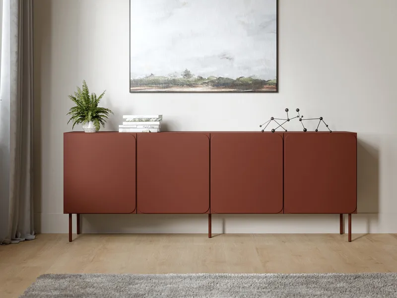 Marros Skjenk 200 cm - Toskansk rød - Oppbevaring - Oppbevaringsmøbler - Sideboard & skjenk