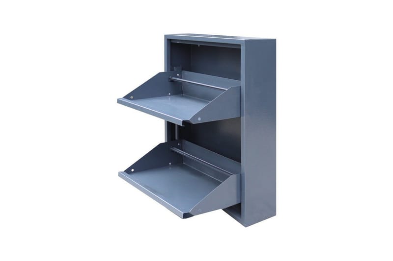 Mayazizi Skoskap 50 cm - Lysegrå - Oppbevaring - Skap - Oppbevaringsskap