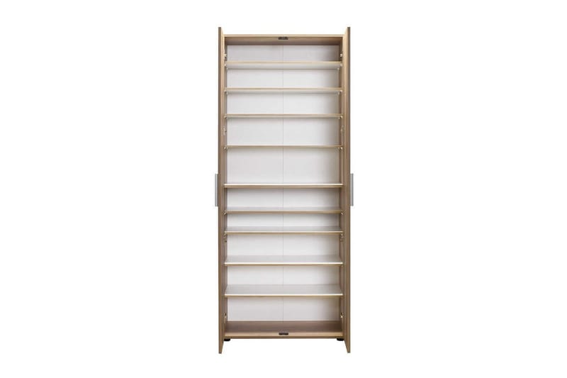Mayazizi Skoskap 76 cm - Lyse brun - Oppbevaring - Skap - Oppbevaringsskap