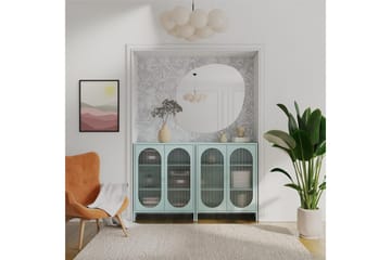 Medisinskap Loft24 Skap Luna 80x40x102 cm, himmelblå Light Blue,Blå - Oppbevaring - Skap - Oppbevaringsskap - Sikkerhetsskap - Medisinskap