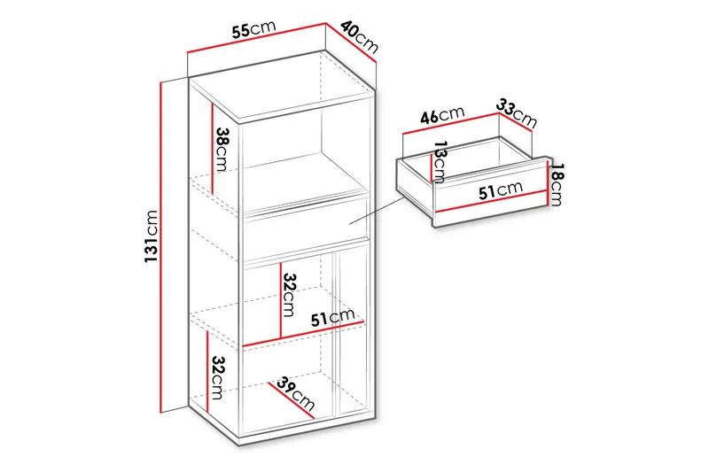 Metropolitan Highboard - Oppbevaring - Skap - Oppbevaringsskap