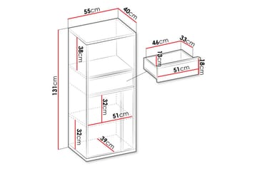 Metropolitan Highboard - Oppbevaring - Skap - Oppbevaringsskap