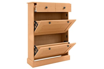 Mille Skoskap 75x105 cm - Brun - Oppbevaring - Skap - Oppbevaringsskap