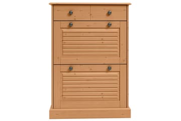 Mille Skoskap 75x105 cm - Brun - Oppbevaring - Skap - Oppbevaringsskap