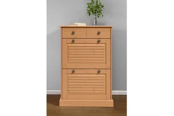 Mille Skoskap 75x105 cm - Brun - Oppbevaring - Skap - Oppbevaringsskap