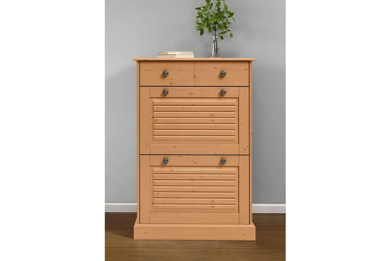 Mille Skoskap 75x105 cm - Brun - Oppbevaring - Skap - Oppbevaringsskap