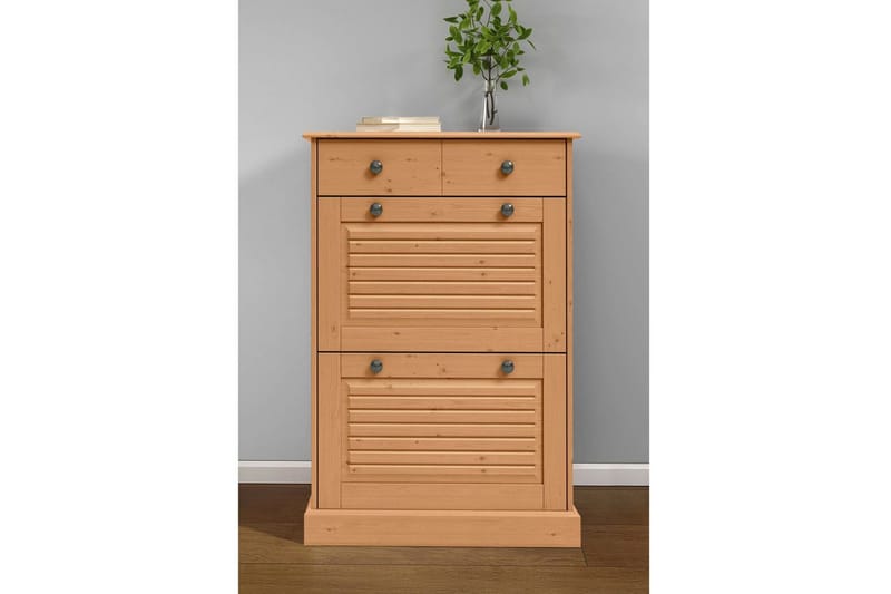 Mille Skoskap 75x105 cm - Brun - Oppbevaring - Skap - Oppbevaringsskap