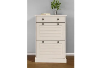 Mille Skoskap 75x105 cm - Hvit - Oppbevaring - Skap - Oppbevaringsskap