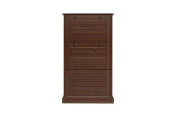 Mille Skoskap 75x130 cm - Brun - Oppbevaring - Skap - Oppbevaringsskap