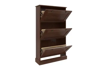 Mille Skoskap 75x130 cm - Brun - Oppbevaring - Skap - Oppbevaringsskap