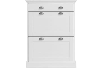 Motala Skohylle 80x105 cm - Hvit - Oppbevaring - Skap - Oppbevaringsskap