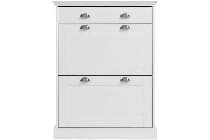 Motala Skohylle 80x105 cm - Hvit - Oppbevaring - Skap - Oppbevaringsskap