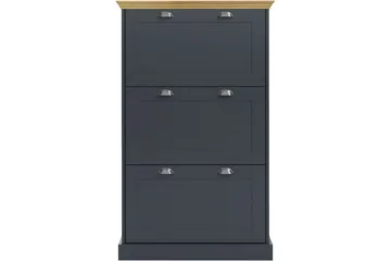 Motala Skoskap 80x132 cm - Grå - Oppbevaring - Skap - Oppbevaringsskap