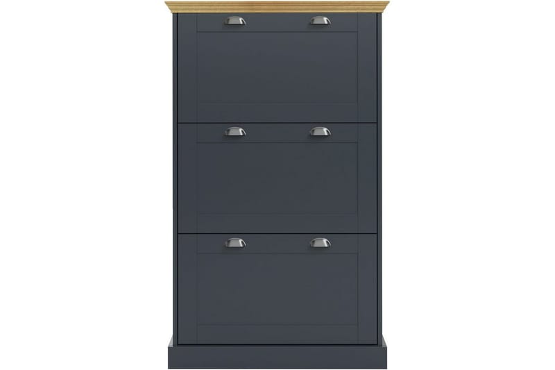 Motala Skoskap 80x132 cm - Grå - Oppbevaring - Skap - Oppbevaringsskap