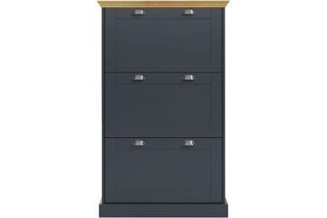 Motala Skoskap 80x132 cm - Grå - Oppbevaring - Skap - Oppbevaringsskap