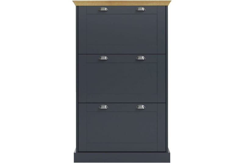 Motala Skoskap 80x132 cm - Grå - Oppbevaring - Skap - Oppbevaringsskap