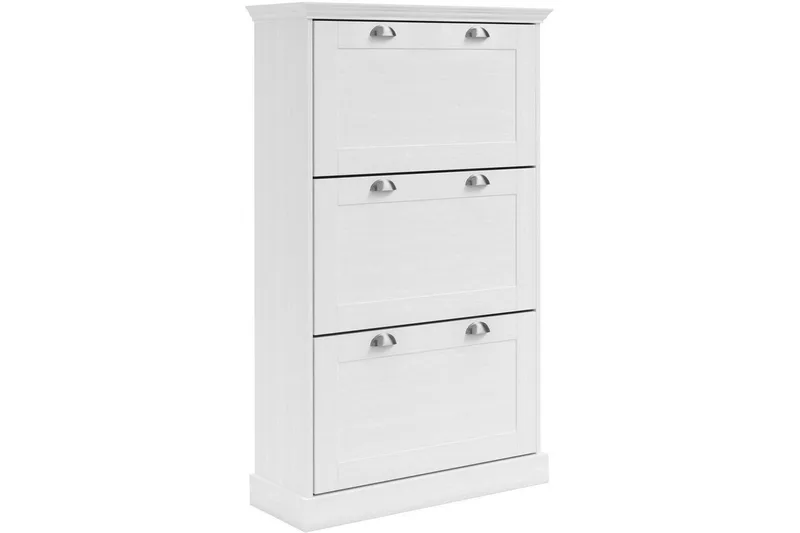 Motala Skoskap 80x132 cm, Hvit